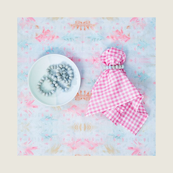 Tablecloth - Mini Circle Trees Neon Multi 350cm x 138cm