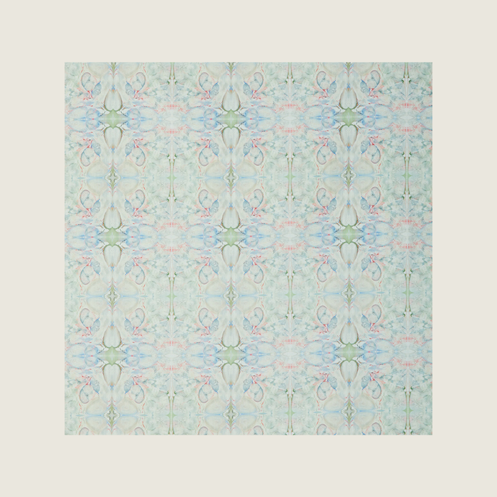 Fabric - SEAFOAM BUBBLES SAGE/PINK